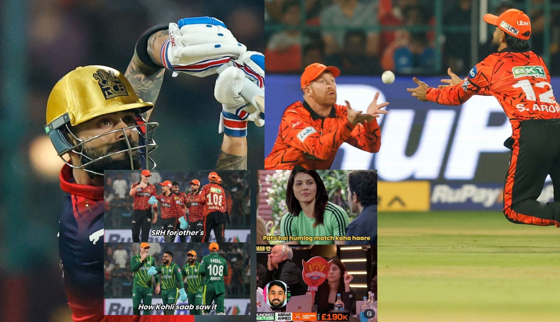 "Abrar Ahmed try karke dheklo Kavya Mam" - Top 10 funny memes after RCB's thumping win vs SRH in the first match of IPL 2026