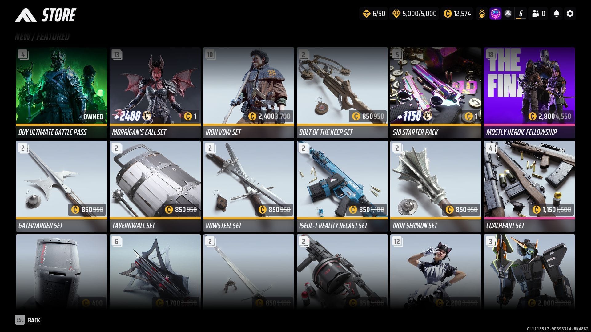 All bundles in The Finals Season 10: Everything we know