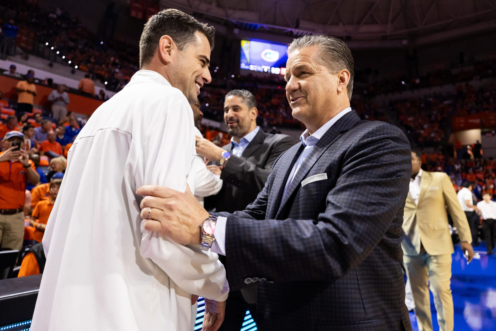WATCH: John Calipari & Todd Golden earn double technical foul as HC’s ...