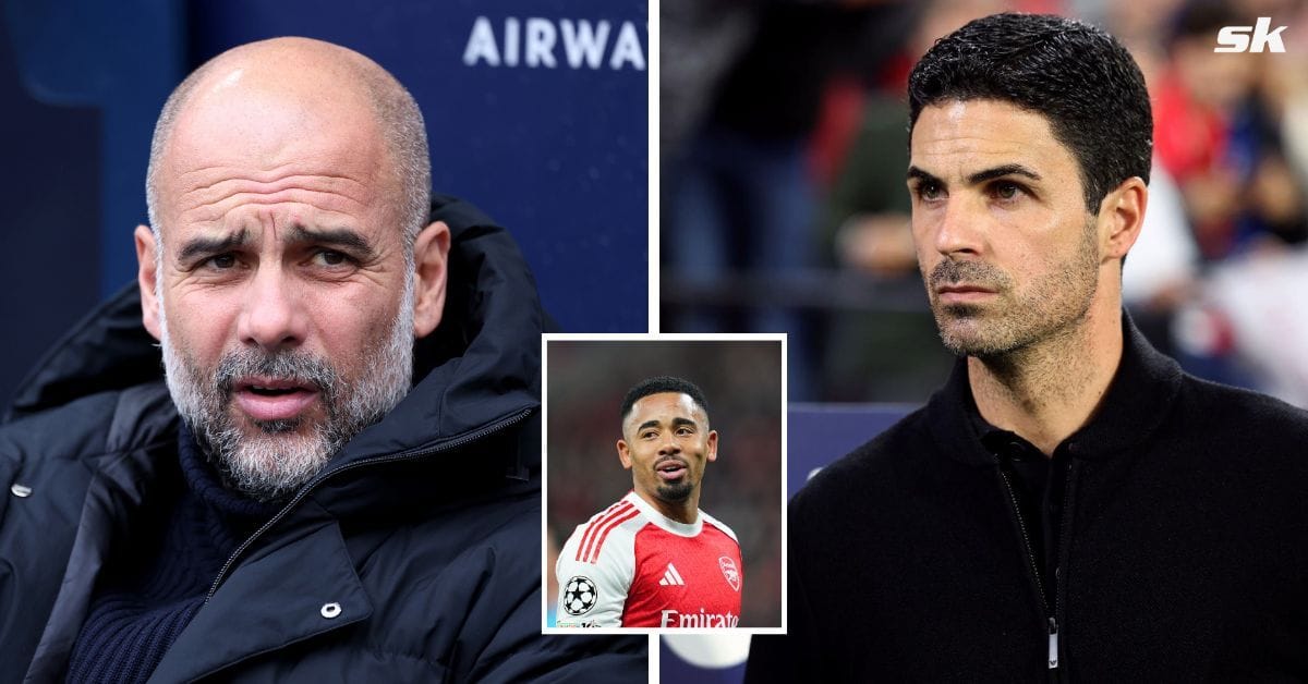 Gabriel Jesus makes choice clear when asked if Arsenal boss Mikel Arteta or Manchester City coach Pep Guardiola pushes players harder in training