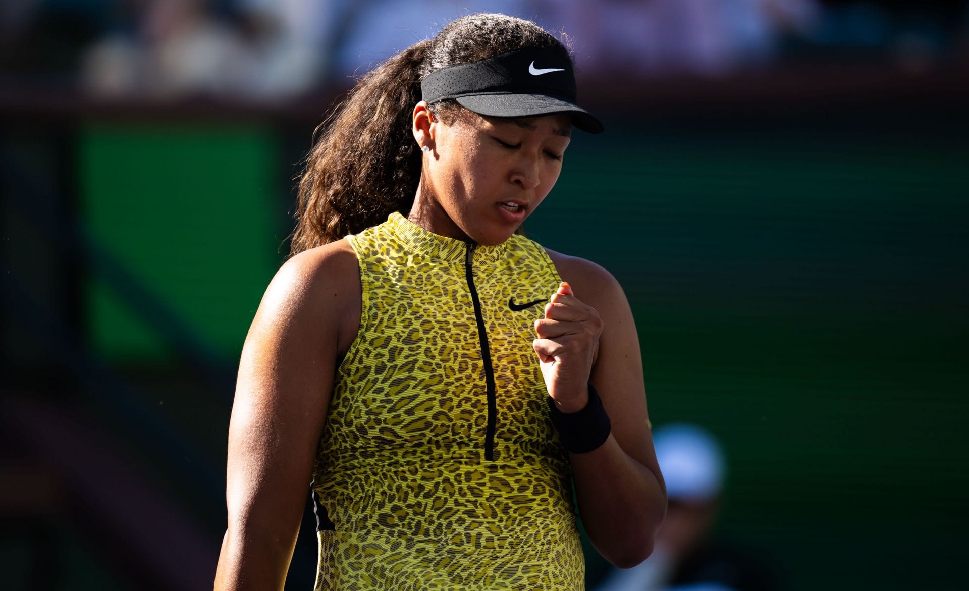 Naomi Osaka at the 2026 BNP Paribas Open (Source: Getty)