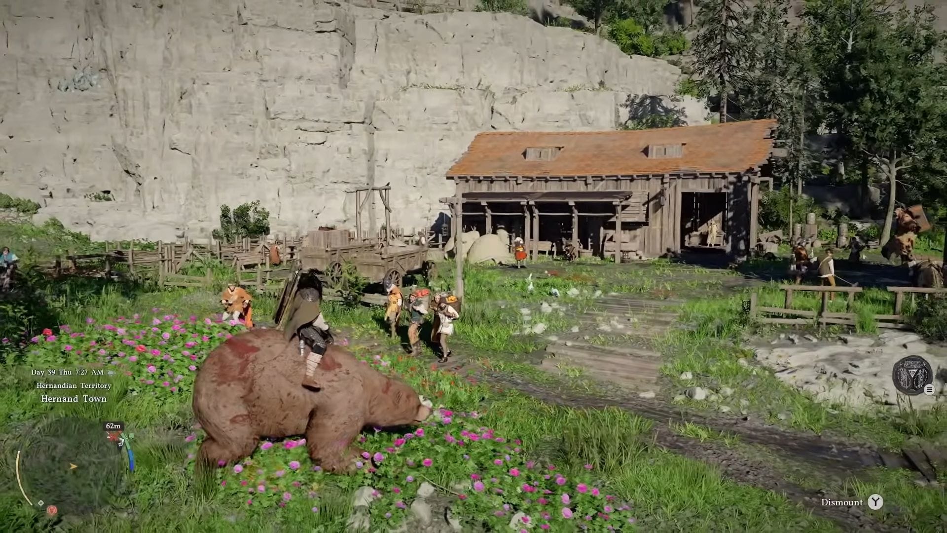 How to use Bear as a mount in Crimson Desert