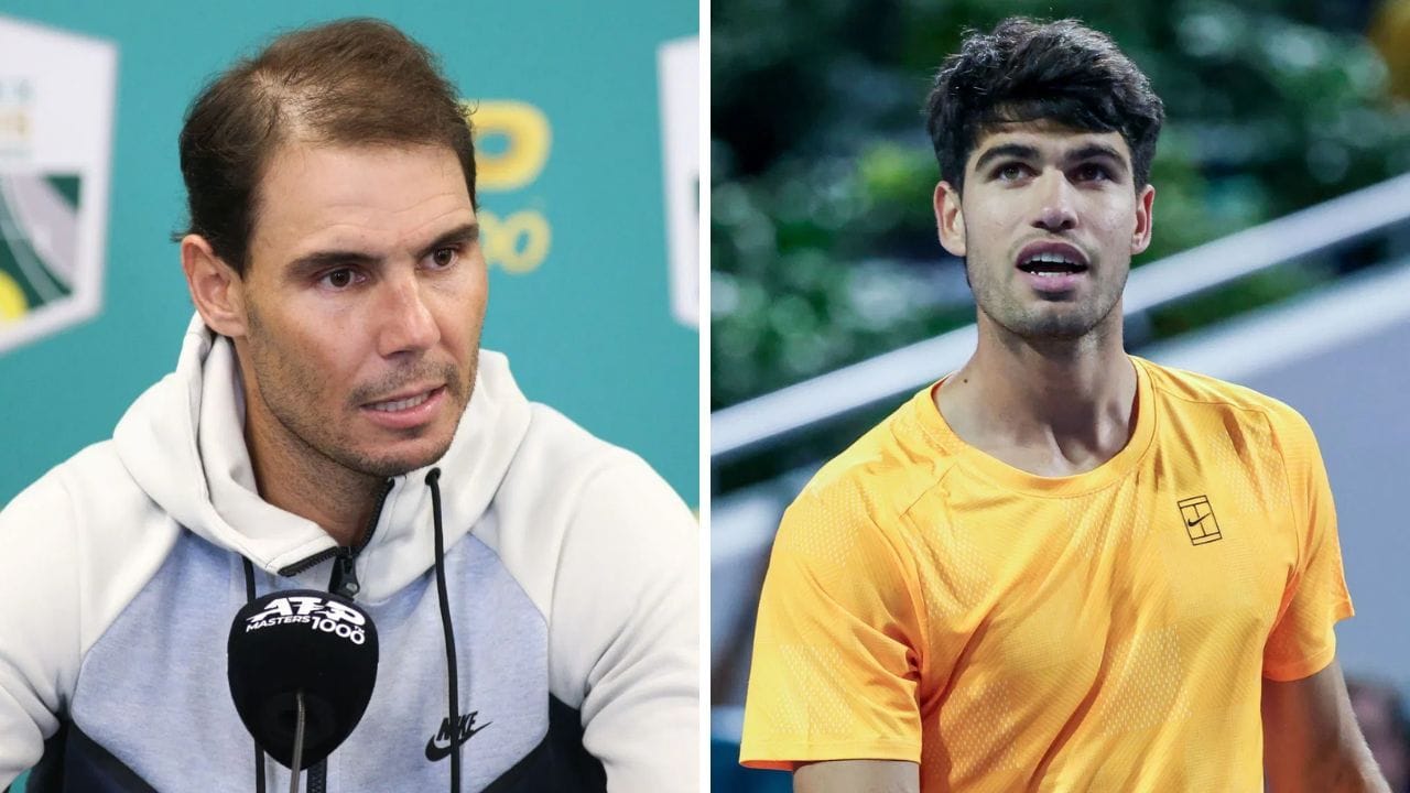 Rafael Nadal sends strongly-worded message to defend Carlos Alcaraz after Spaniard's Miami Open shocker