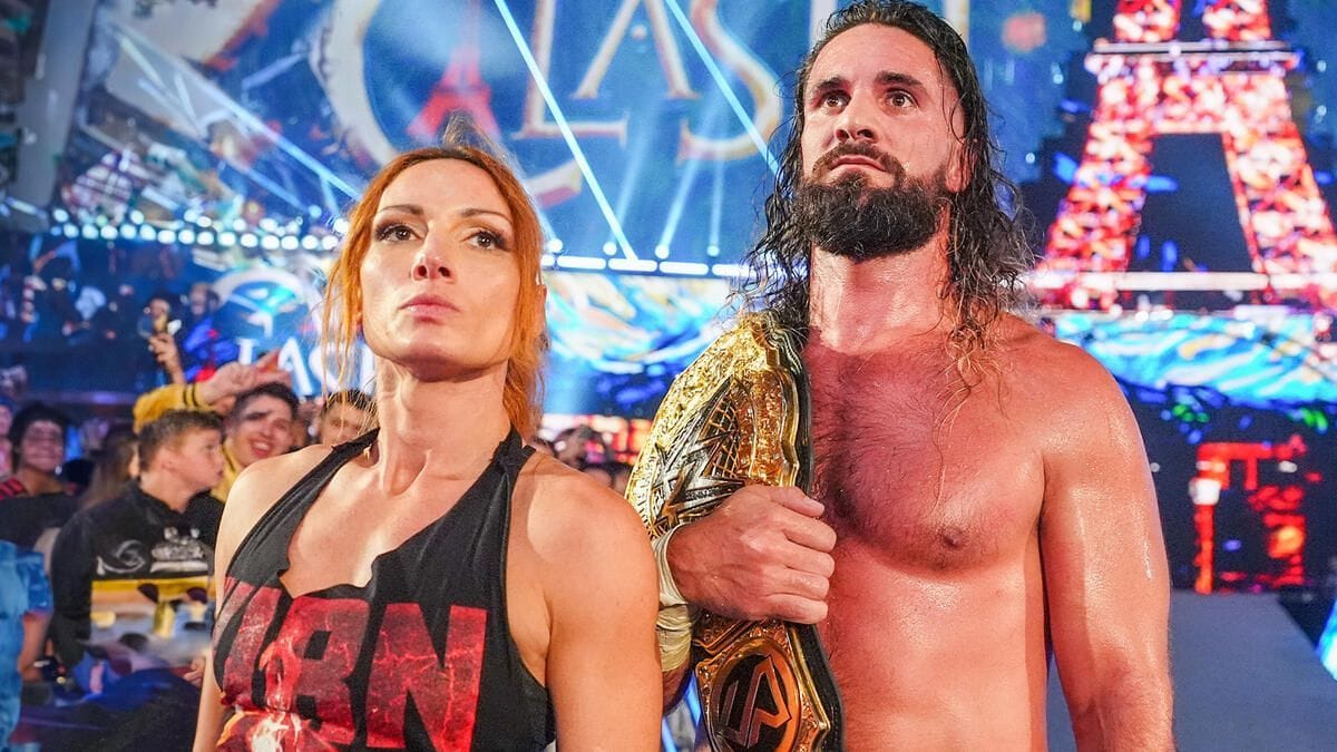 Congratulations to WWE Superstars Seth Rollins and Becky Lynch!