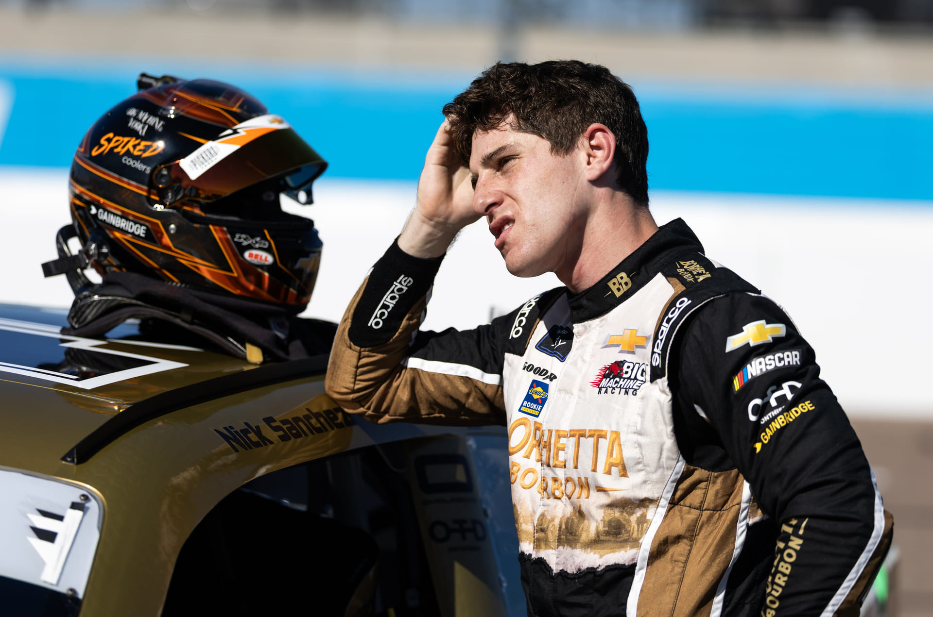 Nick Sanchez takes a dig at Big Machine Racing's choice with "credentials or capability" remark after being dropped for 36-year old rookie