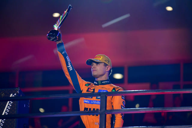 Lando Norris at Formula One: Formula One Heineken Las Vegas Grand Prix - Source: Imagn