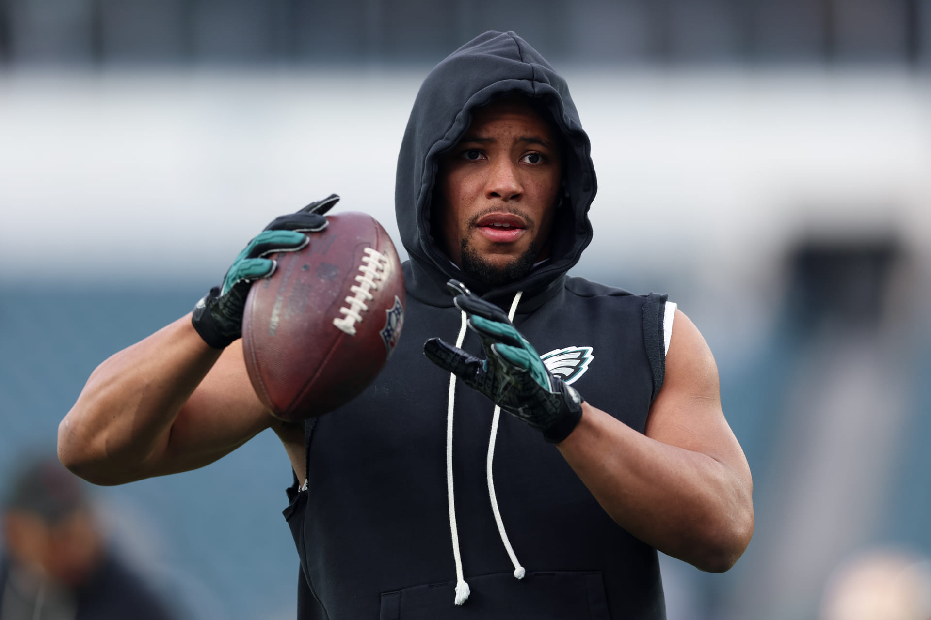 Philadelphia Eagles running back Saquon Barkley - Source: Imagn