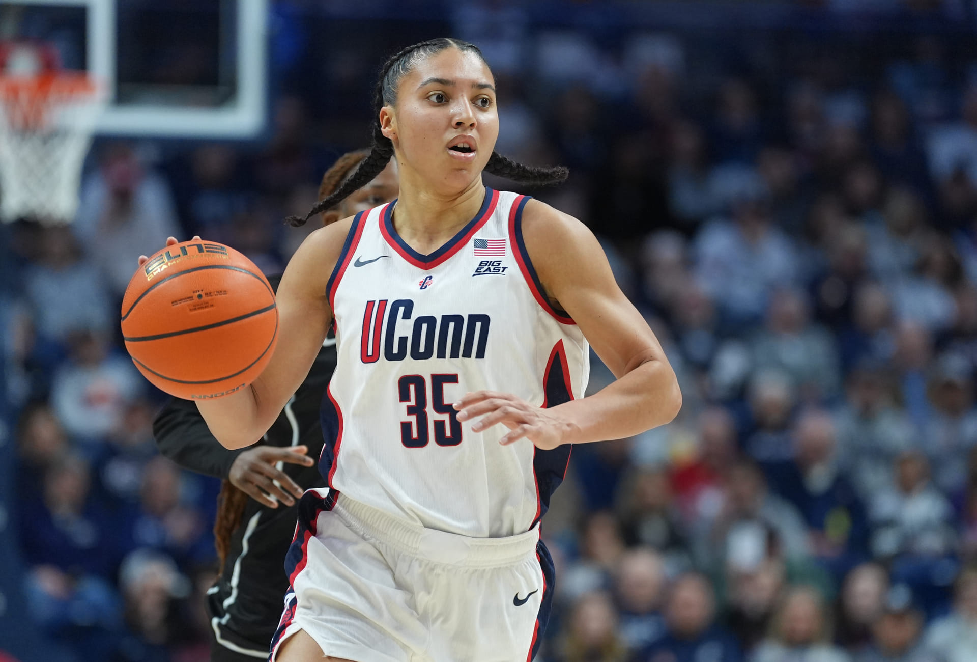 NCAA Womens Basketball: UConn guard Azzi Fudd  Source: Imagn