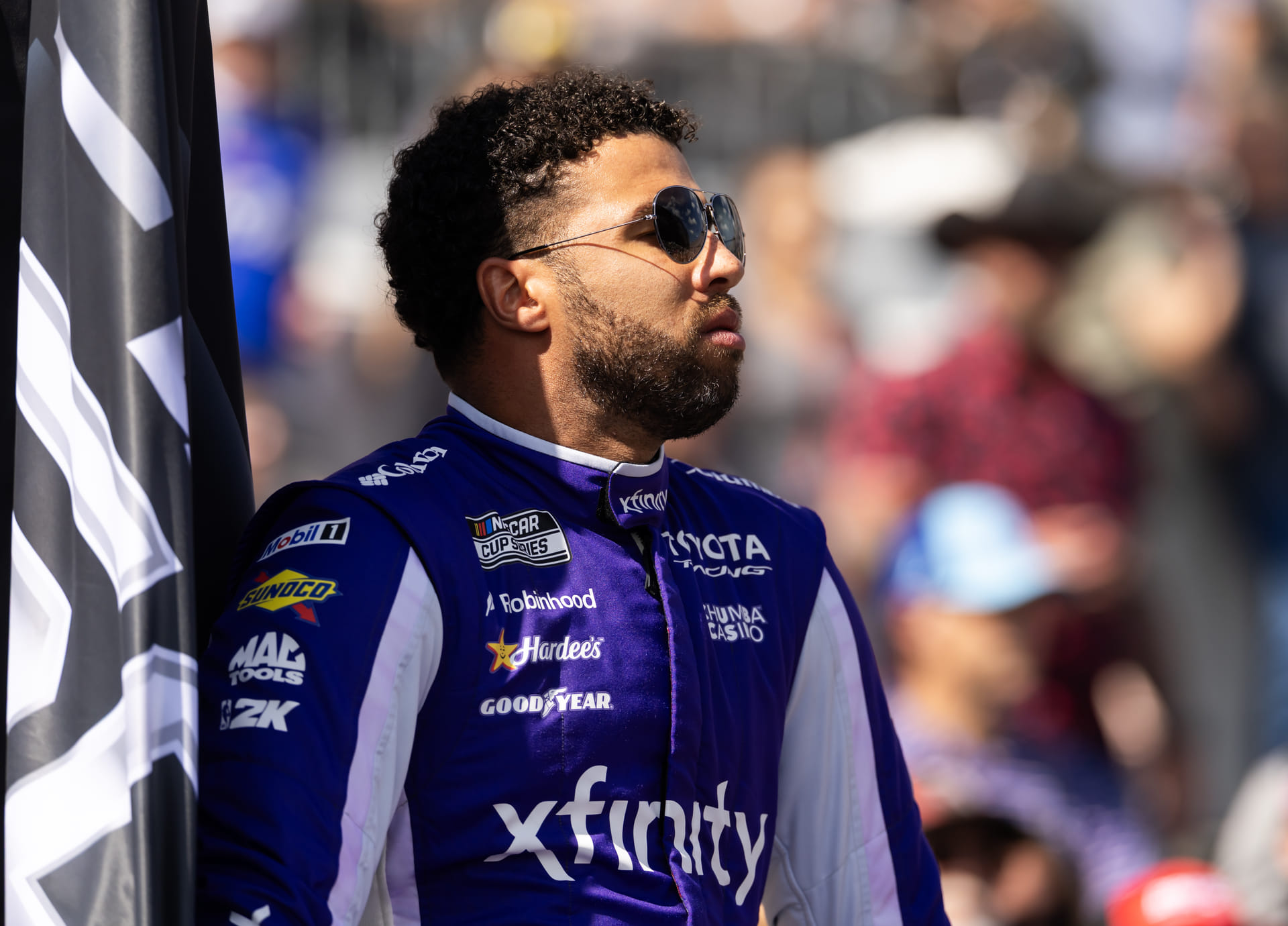 Bubba Wallace drops 2-word reaction after a $15,000 sponsorship move to help fund NASCAR O’Reilly Series driver
