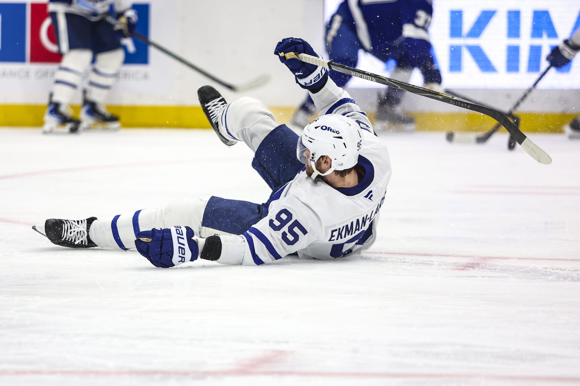 "Nylander shoot at him too?" - Maple Leafs fans left speculating over potential Oliver Ekman-Larsson injury