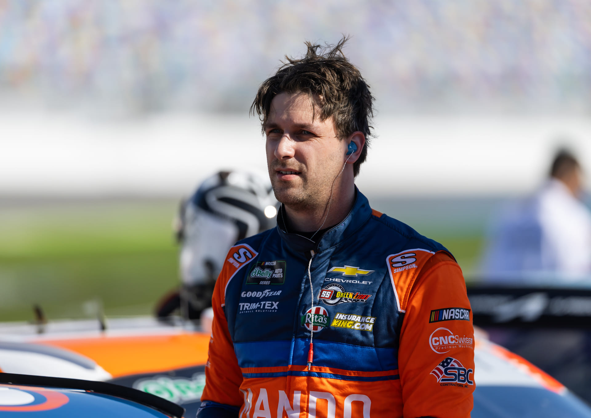 OnlyFans model Sara Blake Cheek demands Josh Bilicki to ‘stay in his own lane’ following NASCAR star’s “most ticklish” question