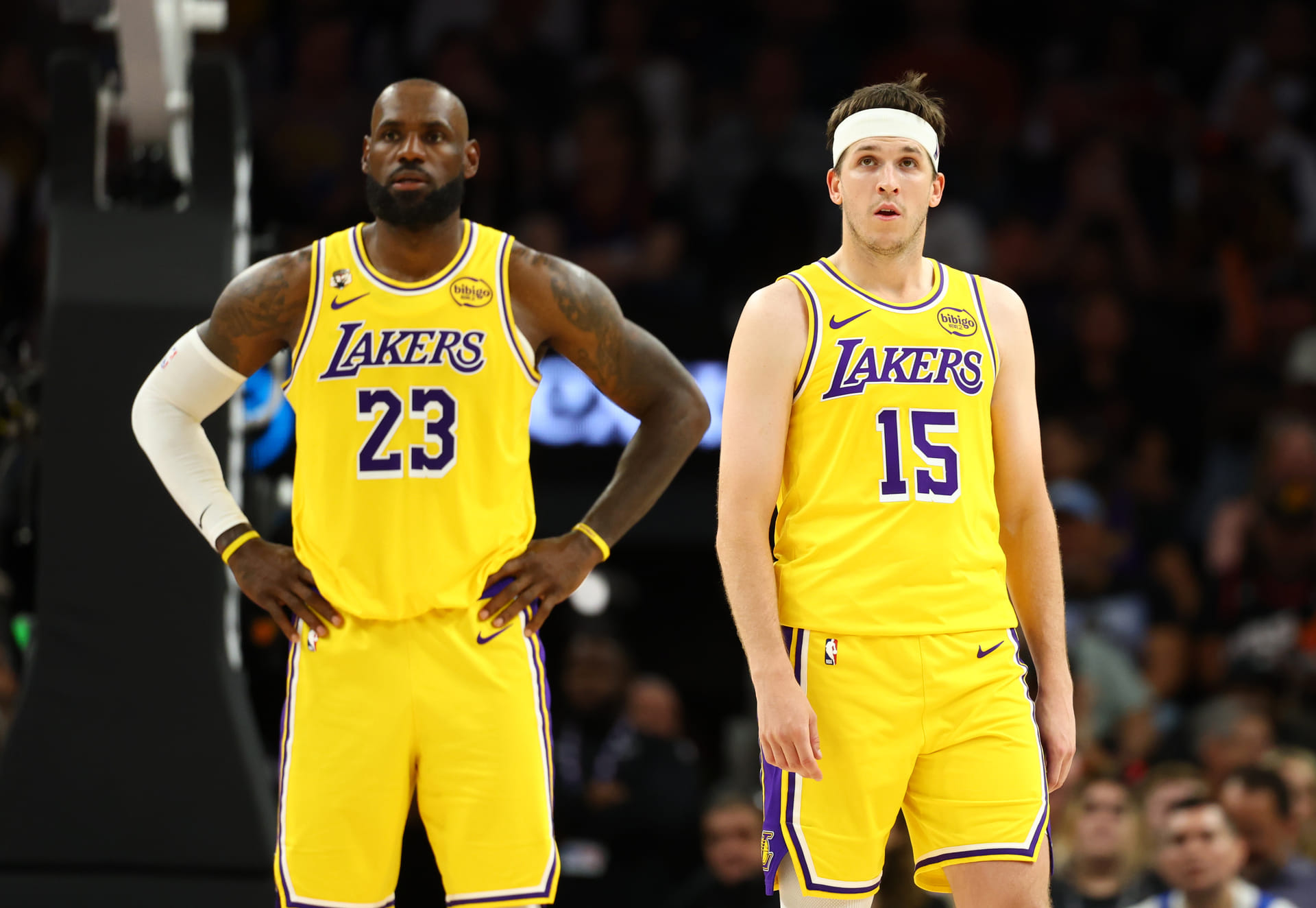 "LeBron being racist again" - NBA Fans Erupt Over LeBron James' Unfiltered 'white boy' comment on Austin Reaves