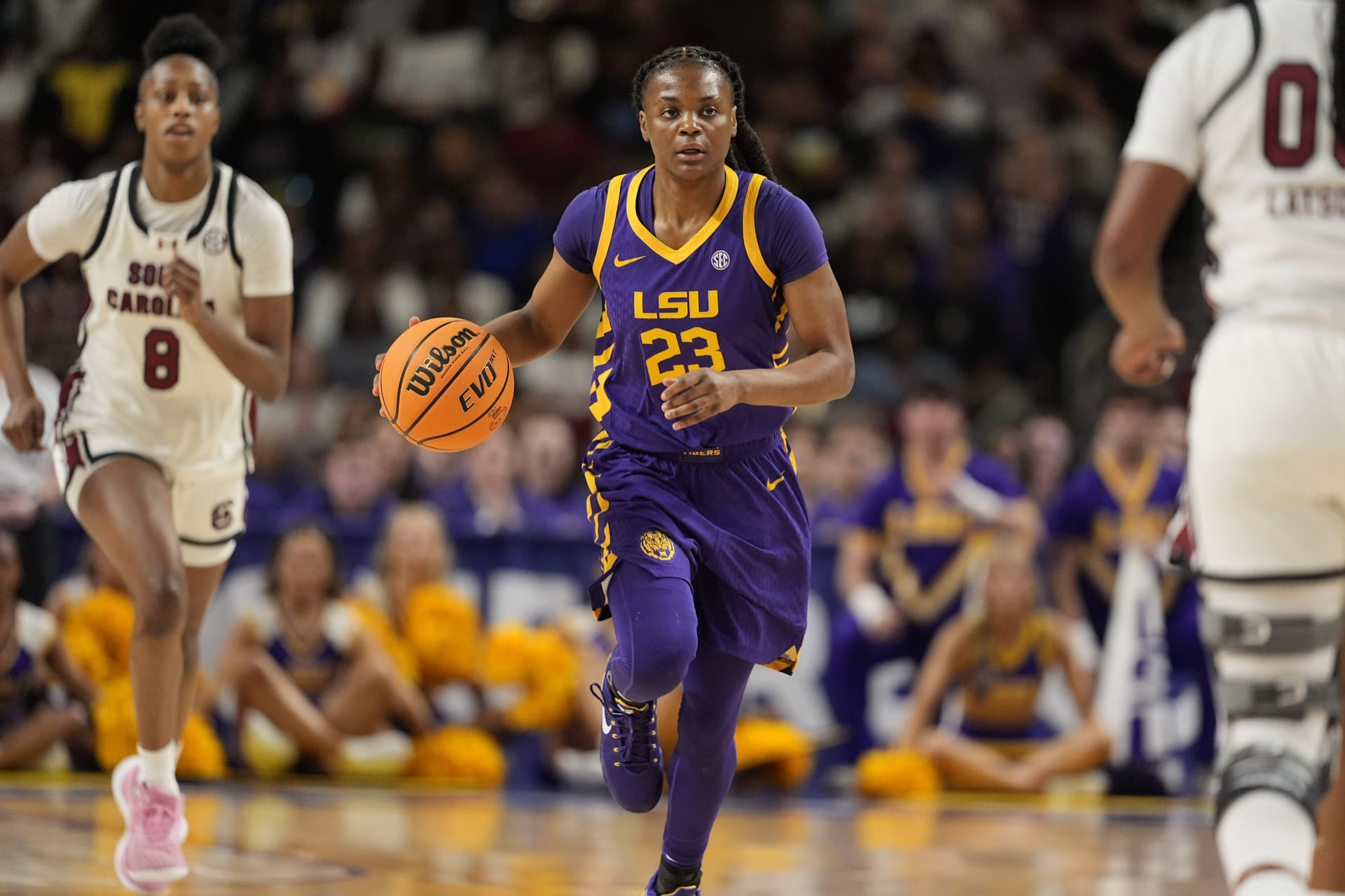 WATCH: MiLaysia Fulwiley shows her cool moves as LSU gets “another dubb” in First Round of NCAA tournament 