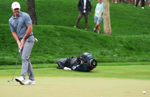 Rory McIlroy during the Players Championship (Image Source: Imagn)