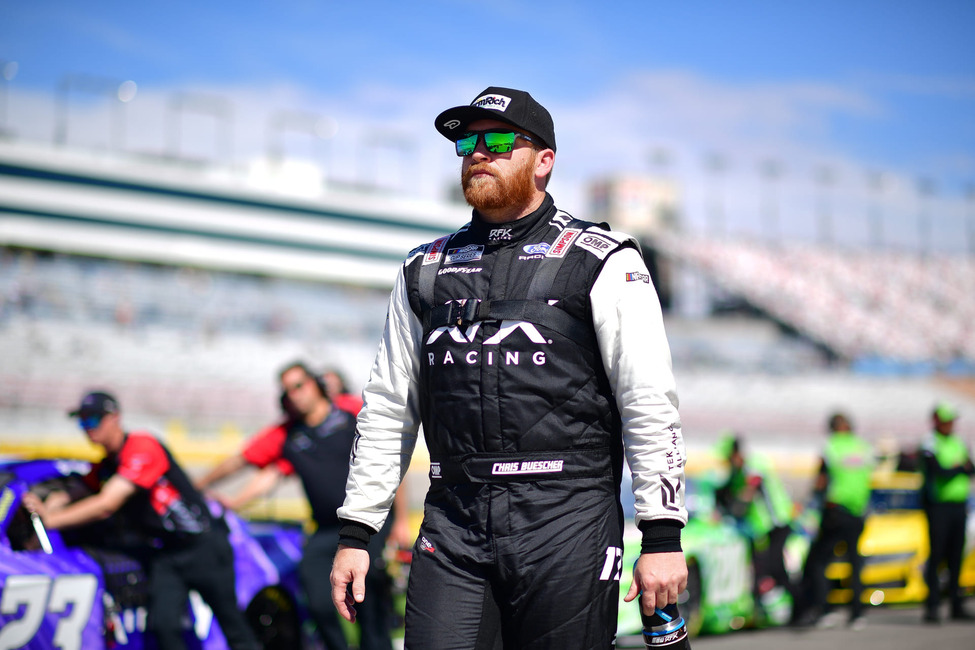 Chris Buescher takes the high road after costly late-race Tyler Reddick contact in Darlington: “That was a big chance for us”