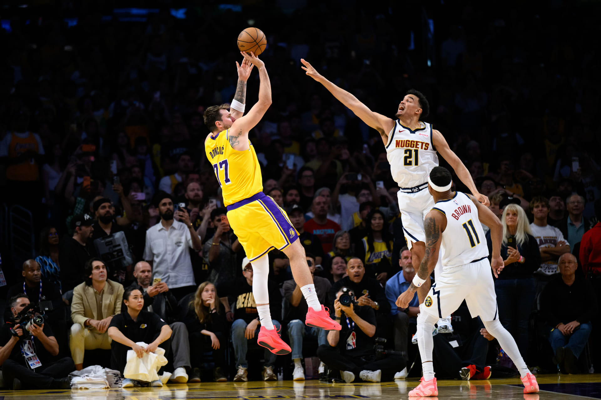 Luka Doncic Fires Back With ‘Unfollow’ Warning to Lakers Teammate After Catching Brutal Stray