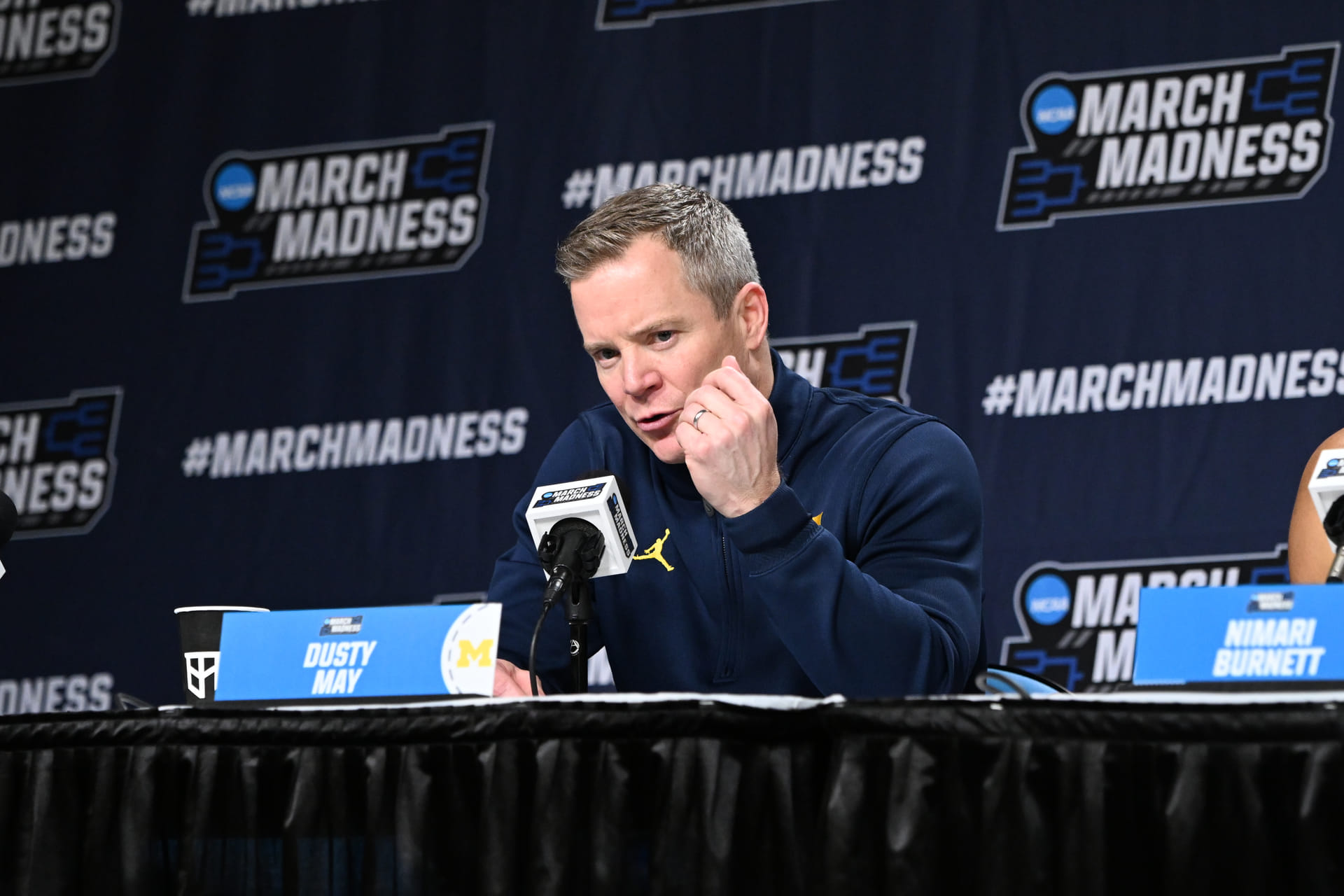 Dusty May reveals big news about his future at Michigan as Wolvs gear up to face Nate Oats’ Alabama in Sweet 16 round