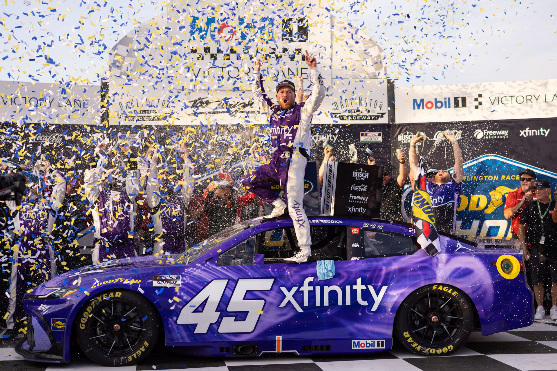 Who won the NASCAR race today? Full results from 2026 Goodyear 400 in Darlington