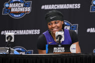 NCAA Womens Basketball: NCAA Tournament Sacramento Regional Practice - LSU guard MiLaysia Fulwiley - Source: Imagn