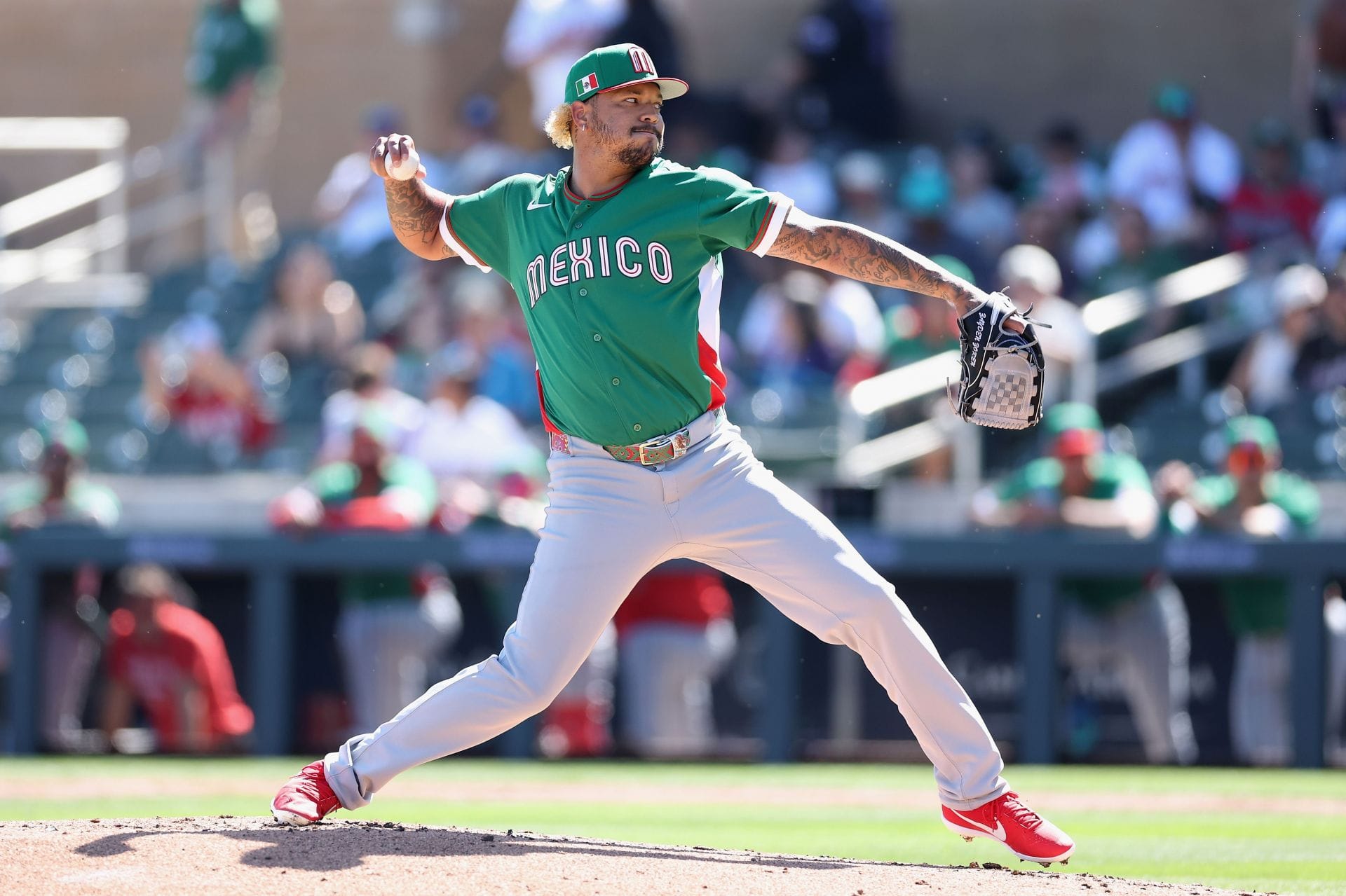Phillies pitcher Taijuan Walker playing for Team Mexico - Source: Getty