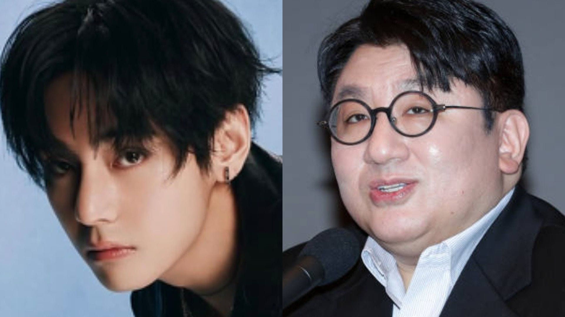 “He’s too real for this”- Fans react to viral BTS: The Return clip as Taehyung appears to hang up call amid Bang Si-hyuk’s entrance