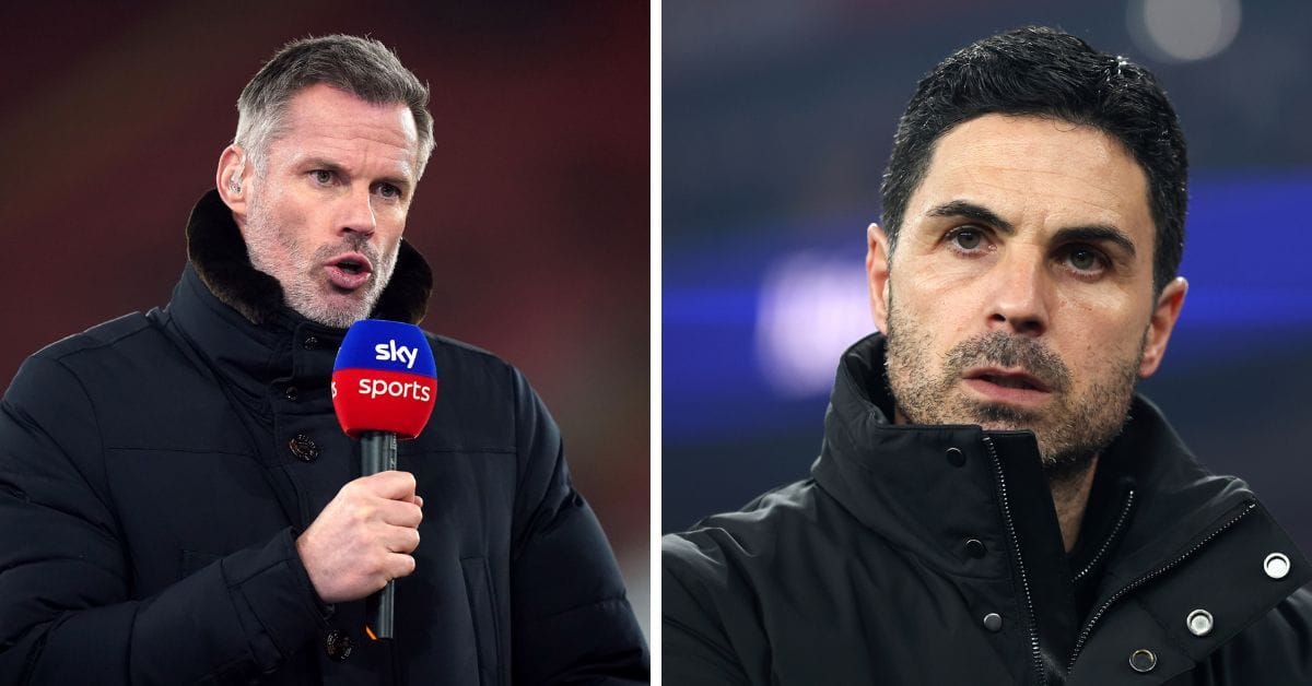 "There's no star player" – Jamie Carragher warns Mikel Arteta and tells Arsenal where they must strengthen
