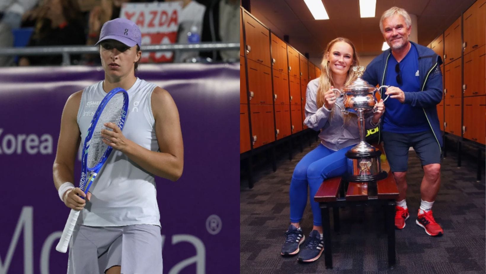 Caroline Wozniacki's dad clears the air on Iga Swiatek coaching rumors after Pole's split with Wim Fissette