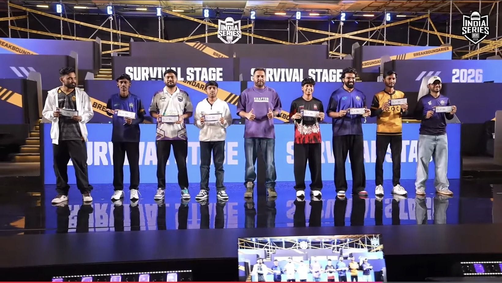 BGIS 2026 Survival Stage Day 2: Overall points table and qualified teams for Grand Finals