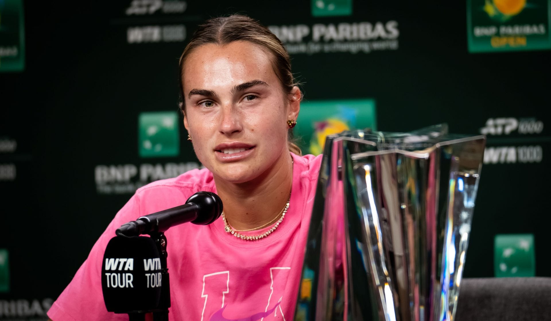 WATCH: Aryna Sabalenka drops f bomb on live camera as she relives her Indian Wells battle against Elena Rybakina