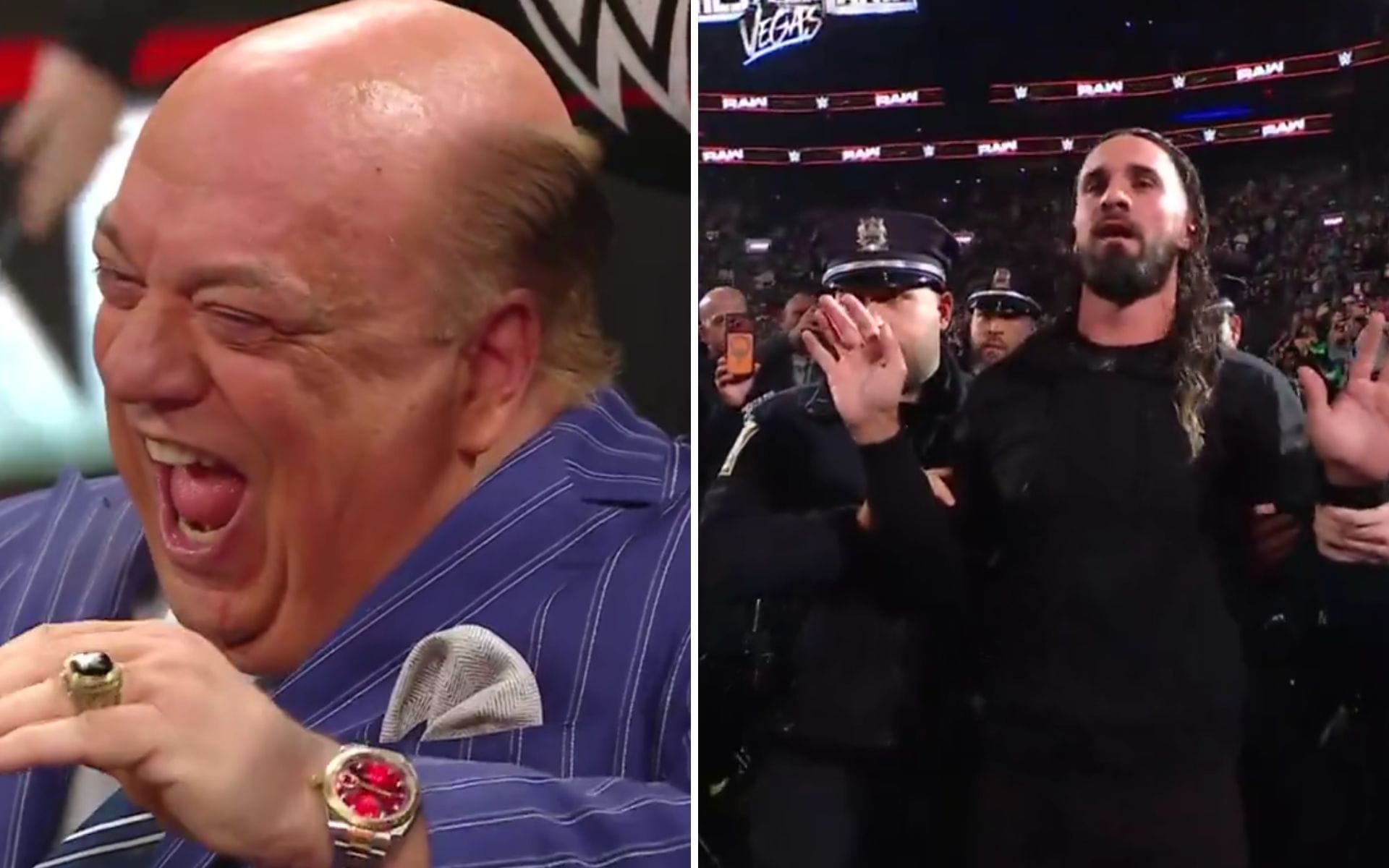 [WATCH] Paul Heyman's brutal personal insults to Seth Rollins while he was getting arrested