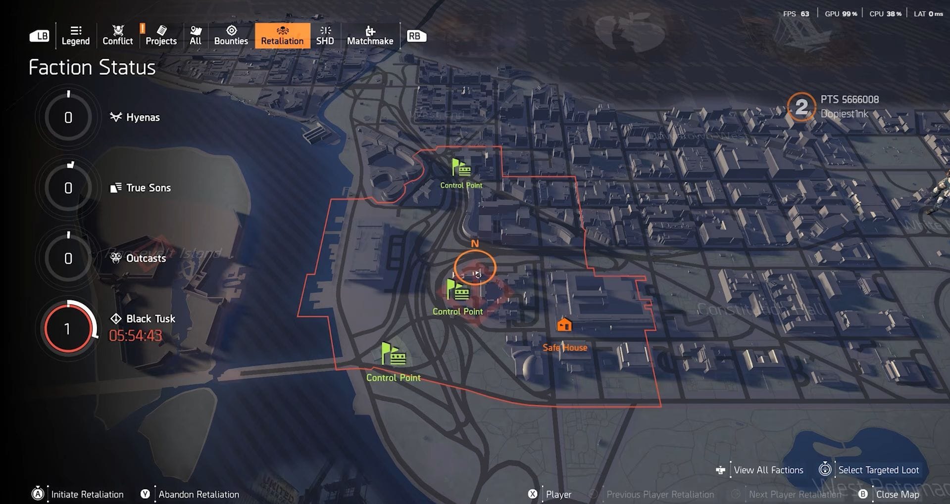 Stacking Retaliation threat (Image via Ubisoft/RogueGoldYT)