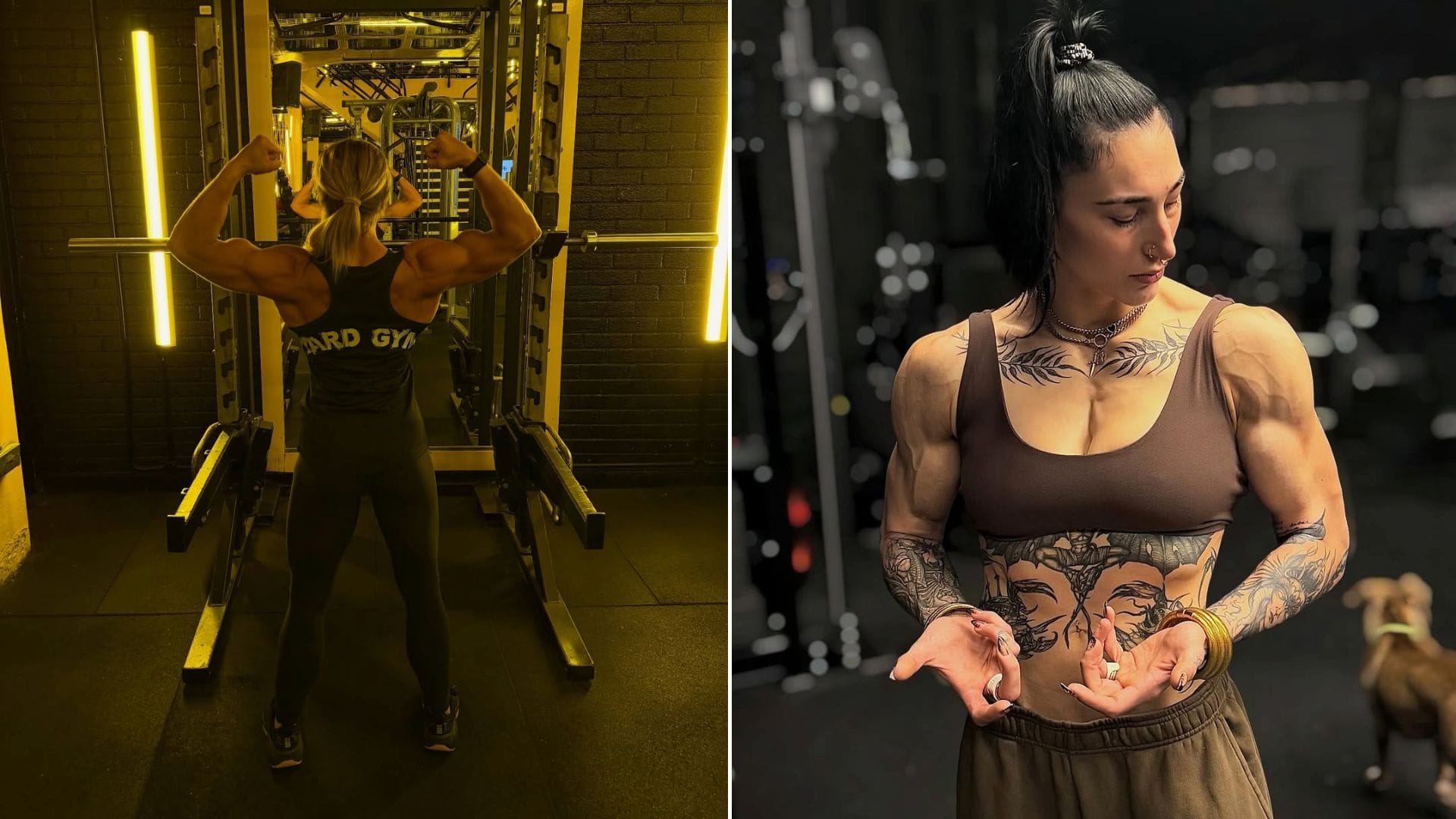 Popular female WWE star shares impressive physique; Rhea Ripley reacts