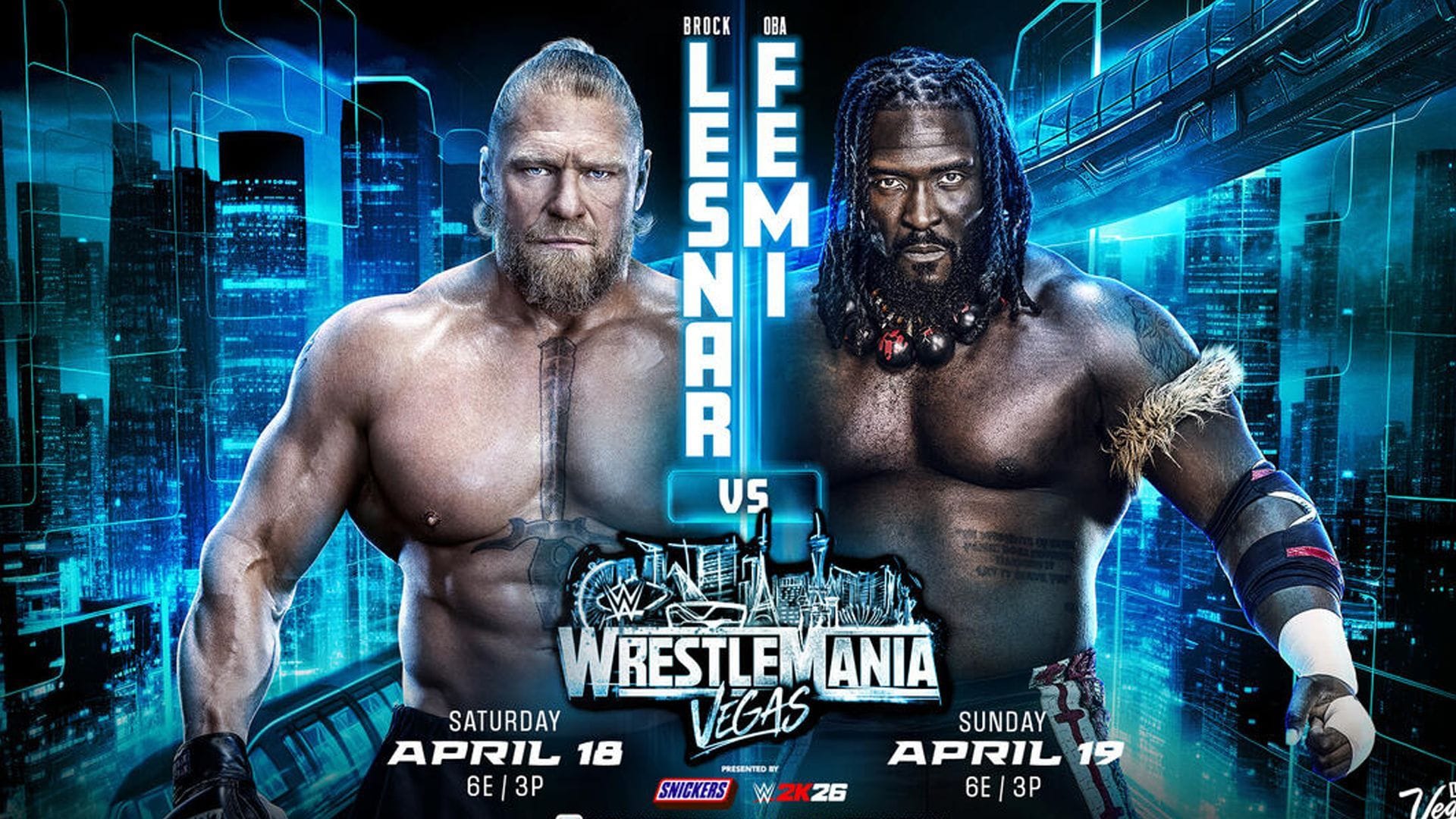3 Clear WWE signs Brock Lesnar will beat Oba Femi at WrestleMania 42