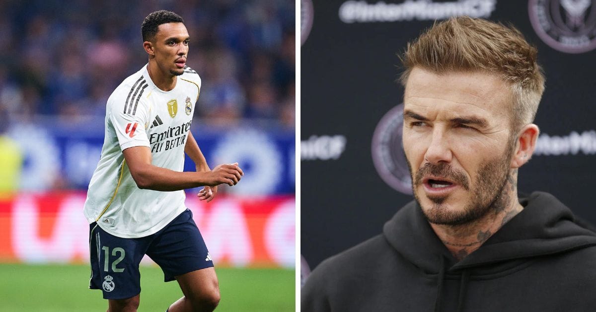David Beckham gives his take on Trent Alexander-Arnold's omission from England squad 
