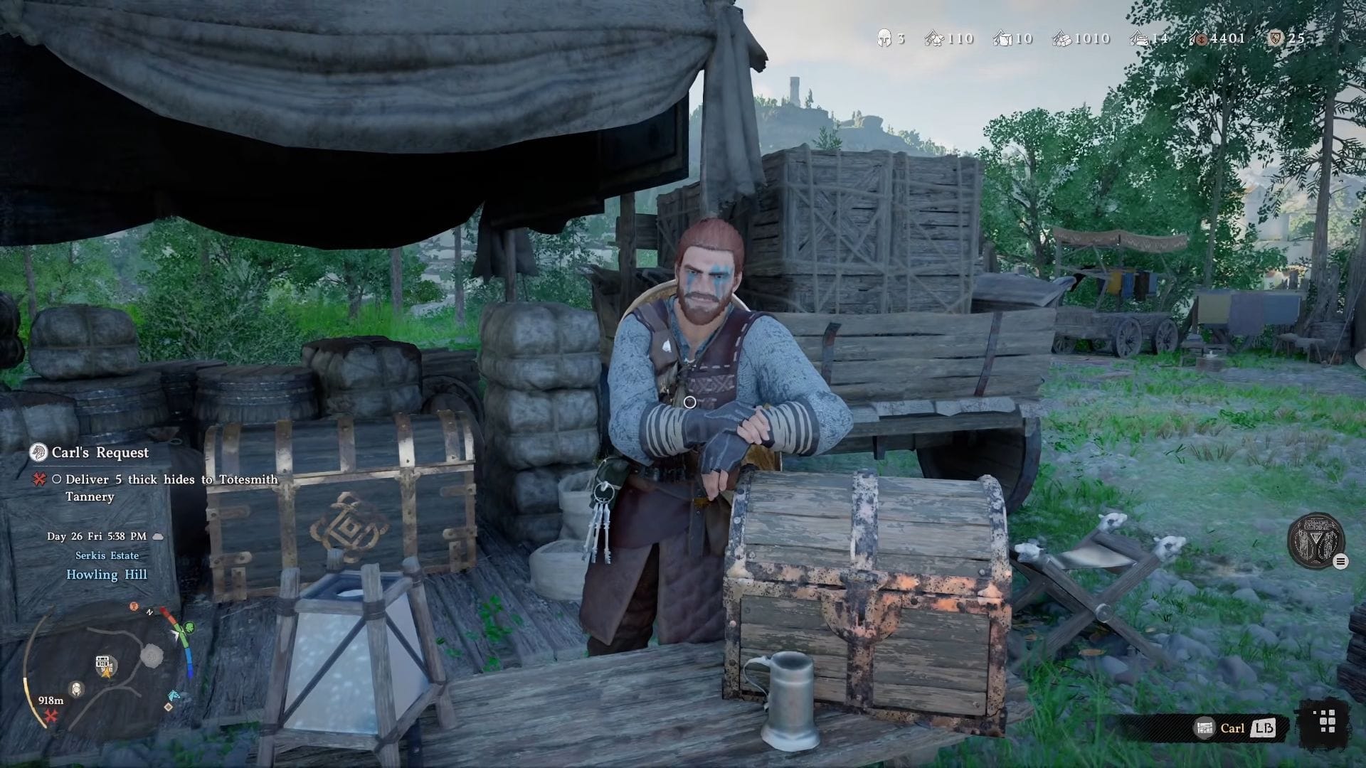 How to complete Carl's request in Crimson Desert