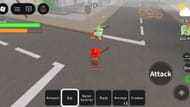 Defeating zombies (Image via Roblox)