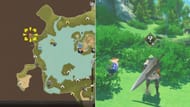 Location of the seventeenth Poogie in Azuria (Image via Sportskeeda Gaming || Capcom)