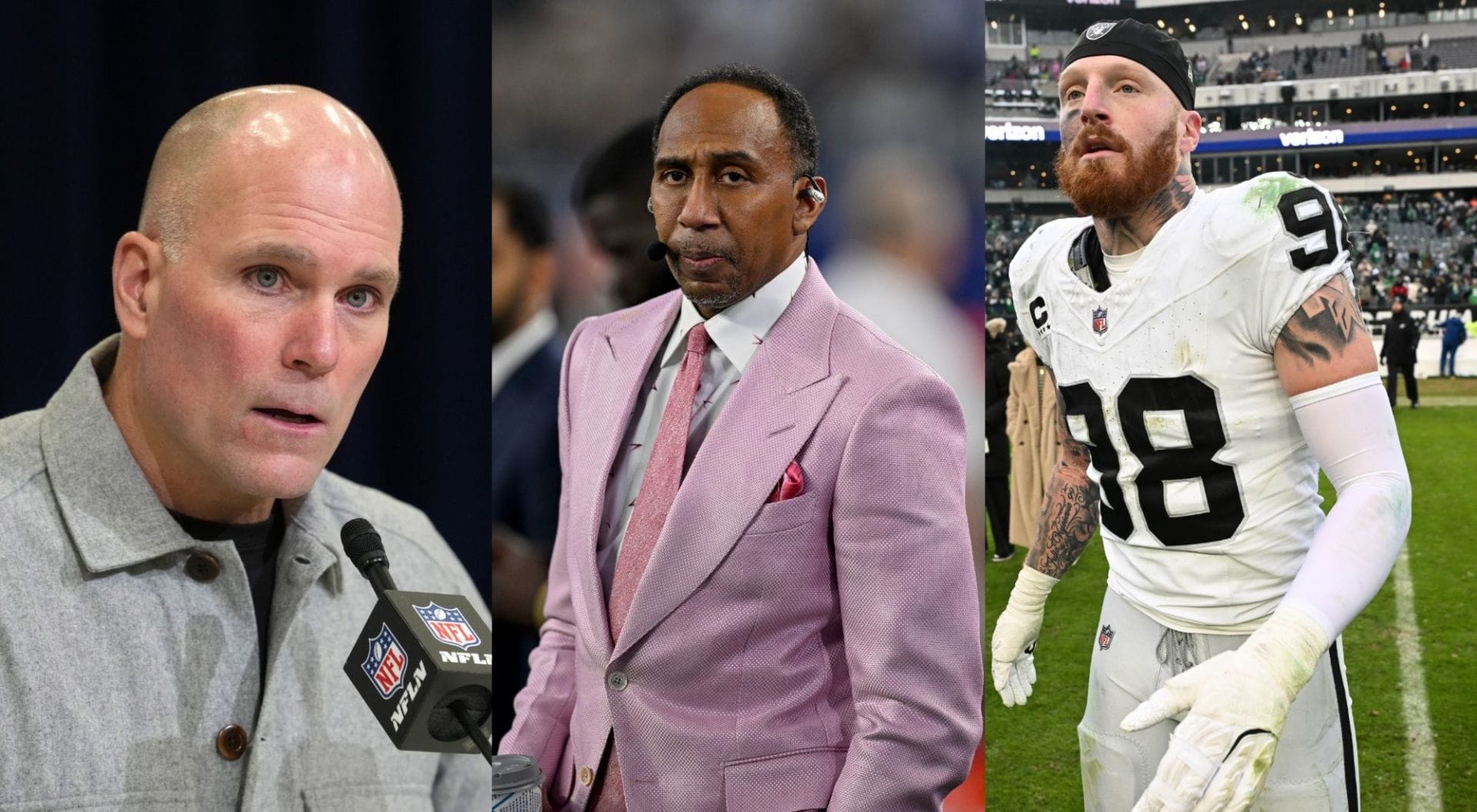 Stephen A Smith, Eric DeCosta, Maxx Crosby