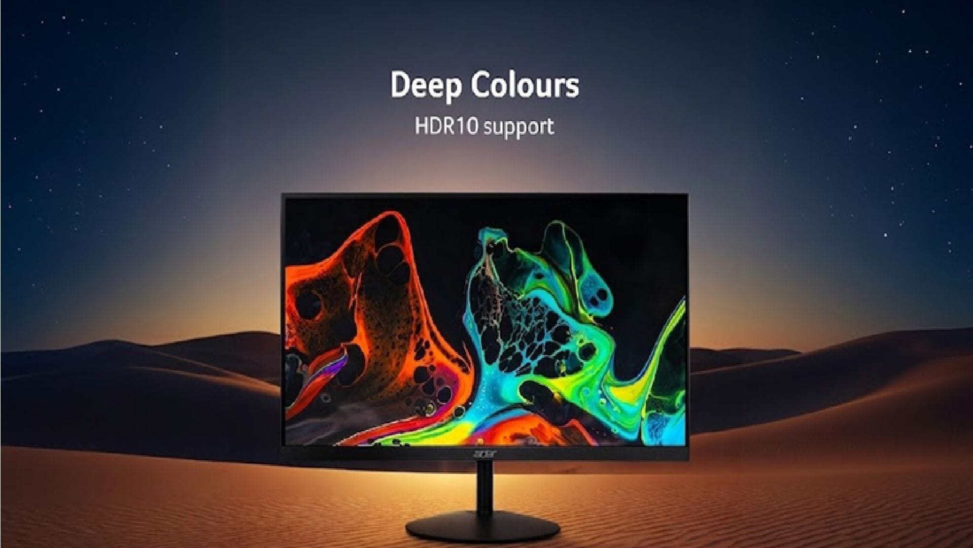 The Acer SA272U comes with impressive color accuracy (Image via Acer)