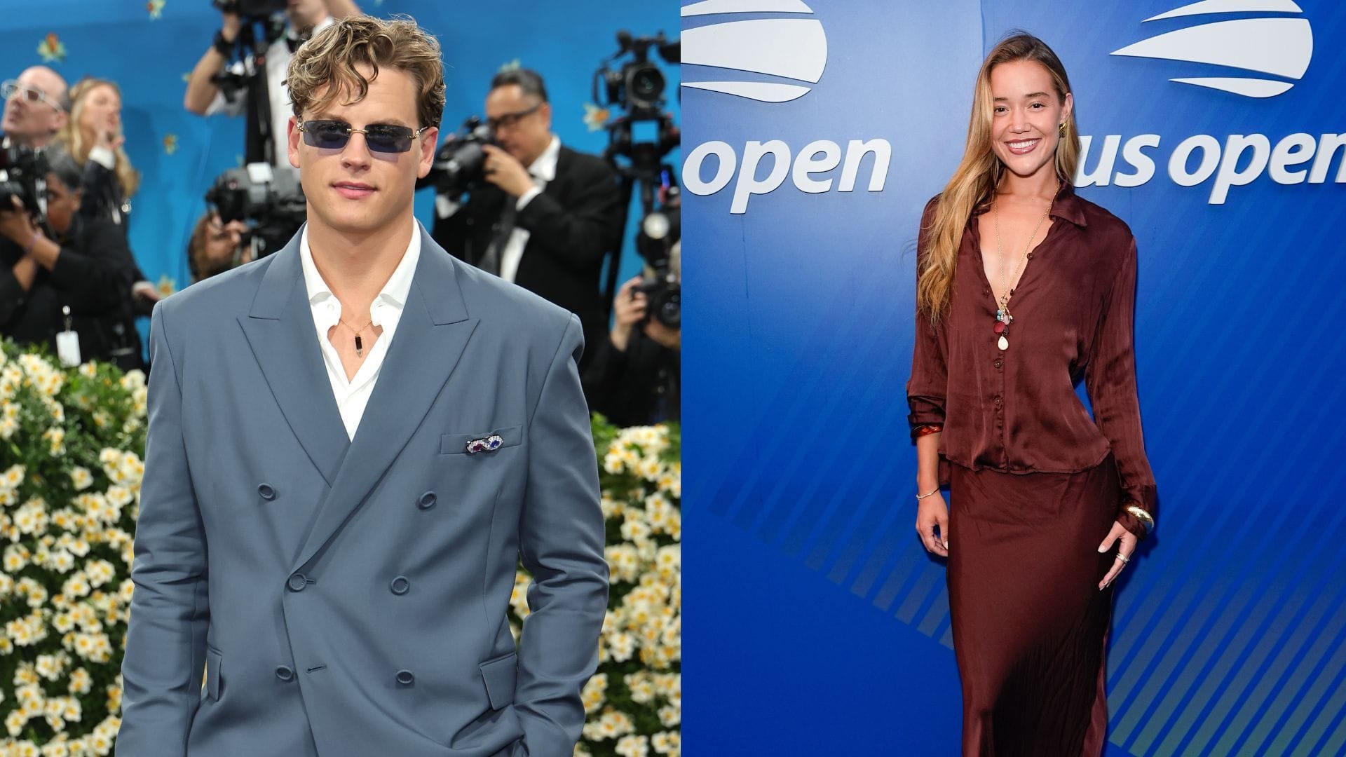 Joe Burrow's rumored gf Olivia Ponton rocks zebra-print top to enjoy fun times with Kristin Juszczyk at Fanatics Flag Football Classic