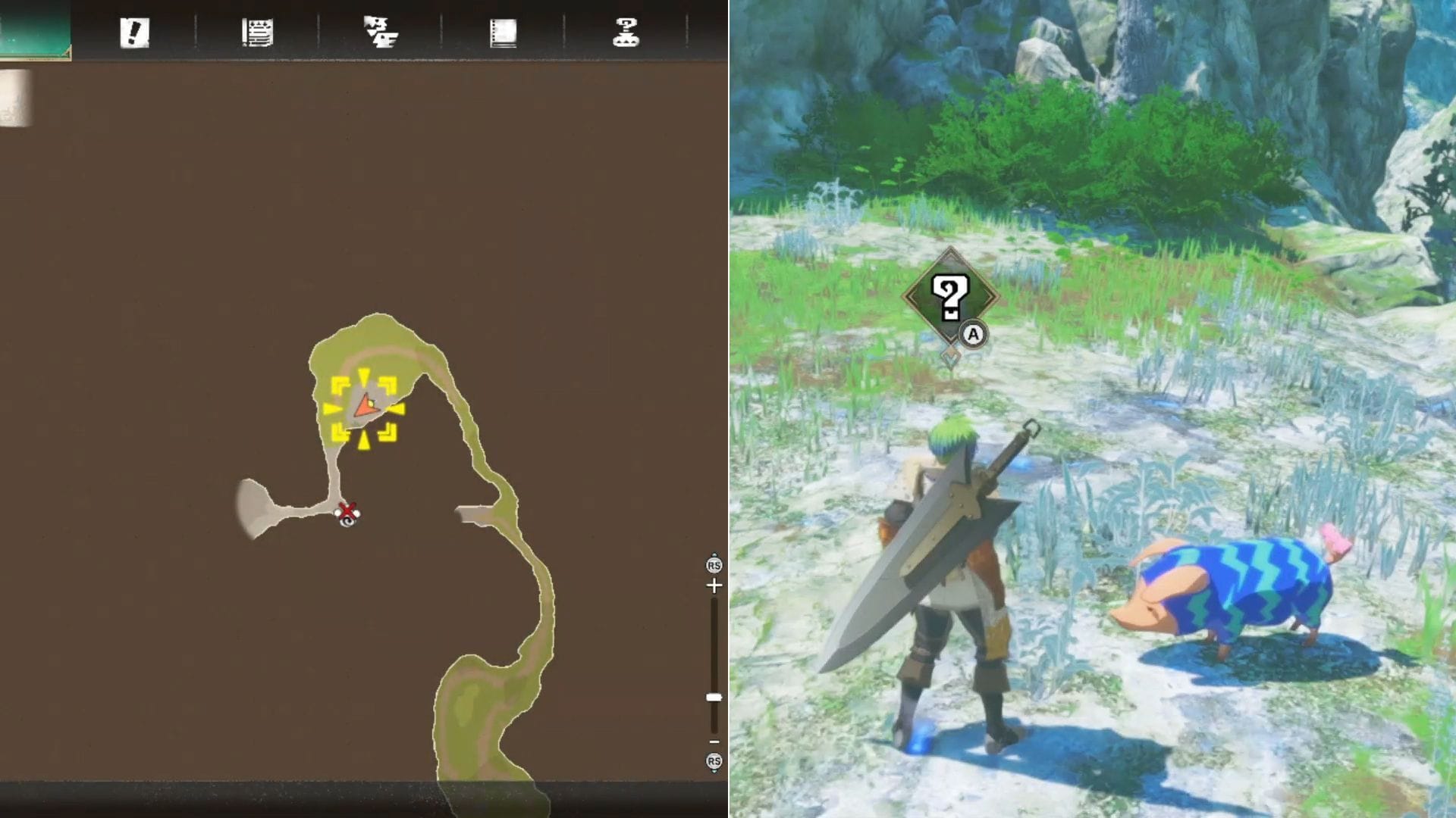 Location of the second Poogie in Ashen Pass (Image via Sportskeeda Gaming || Capcom)