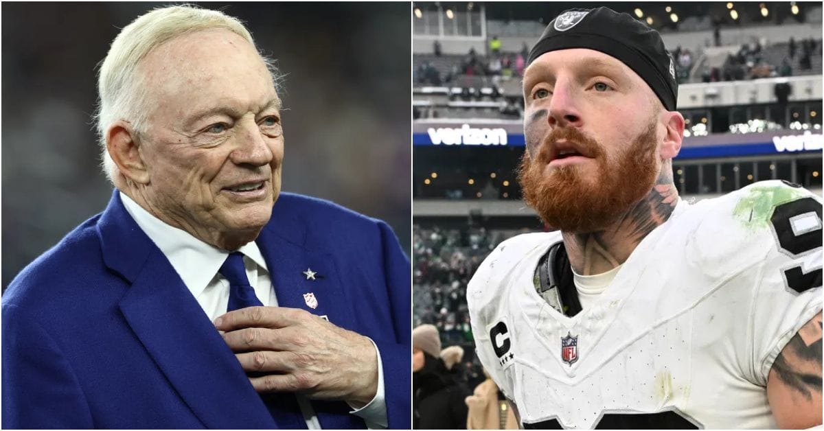 Jerry Jones &amp; Cowboys make stance clear on trading for Maxx Crosby after Ravens shockingly pull out of blockbuster trade - Source: IMAGN 