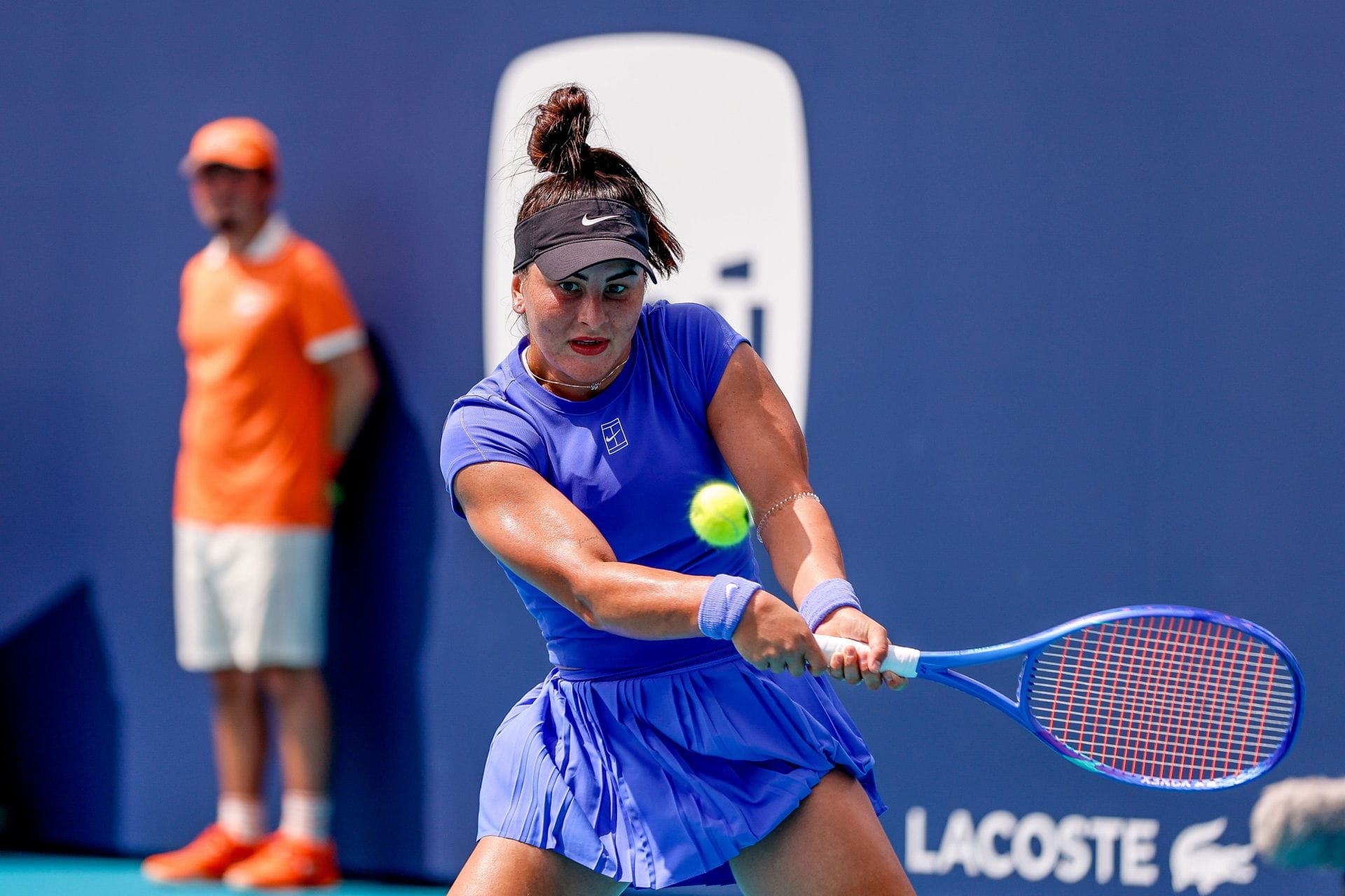 Bianca Andreescu at the Miami Open 2026. (Source: Getty)