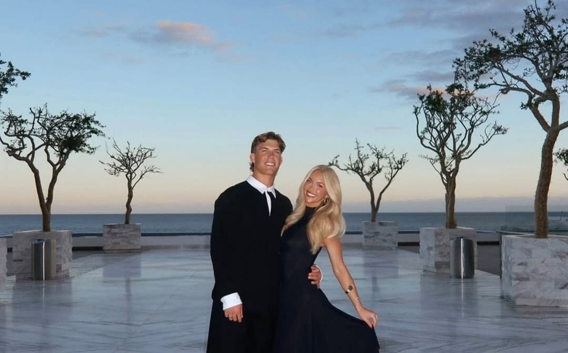 Jaxson Dart's GF Marissa Ayers responds after QB gets ridiculed for pilgrim robe outfit