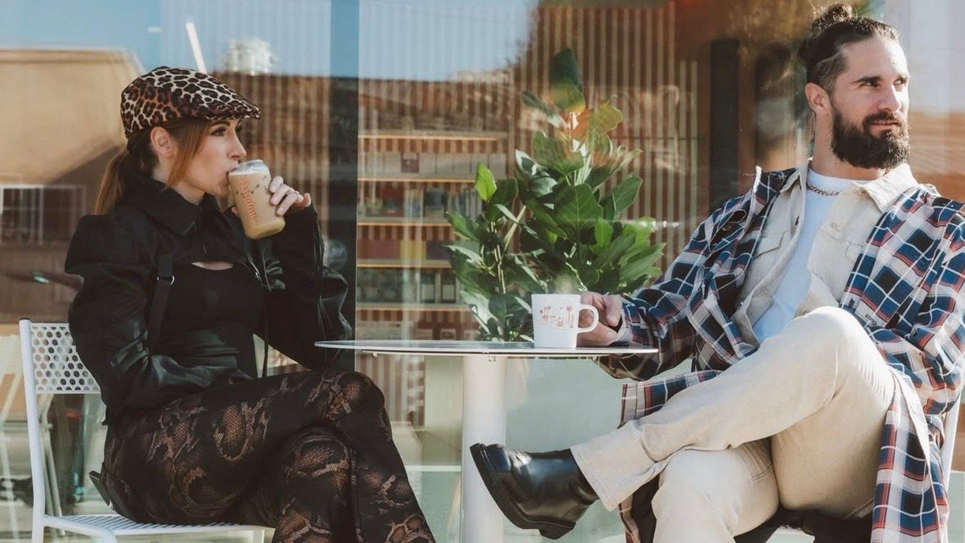 Becky Lynch and Seth Rollins speak on the creation of their coffee brand, AMO