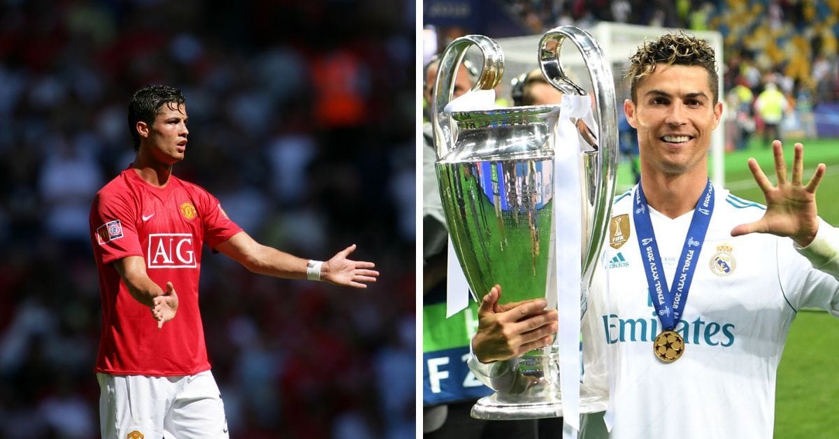 Gerard Pique explains why Cristiano Ronaldo became a striker later on in his career despite being a winger during Manchester United stint