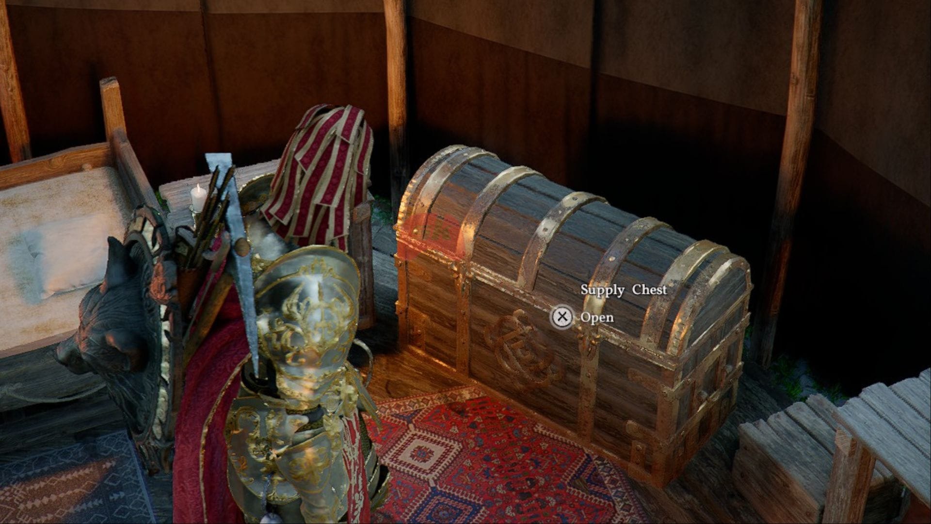 How to store items in Supply Chest in Crimson Desert