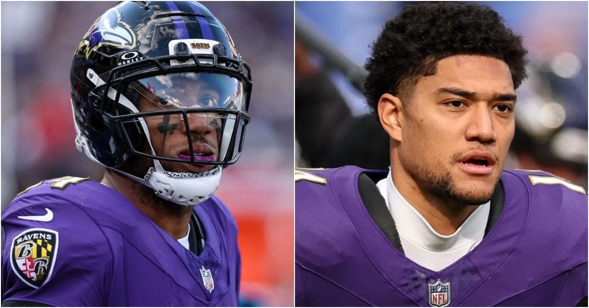 Marlon Humphrey seemingly calls out Ravens&rsquo; Kyle Hamilton over latest social media move- Source: Getty 