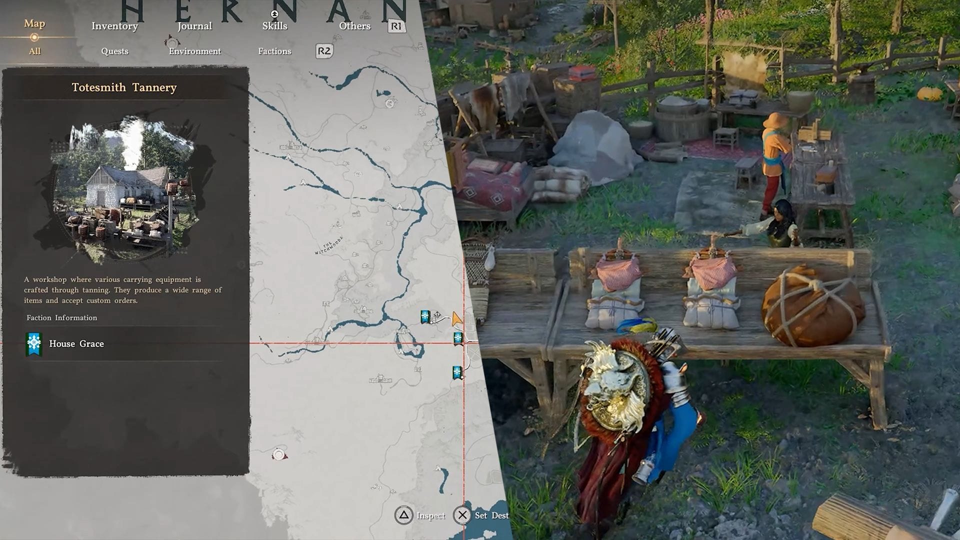 What do packs do in Crimson Desert?