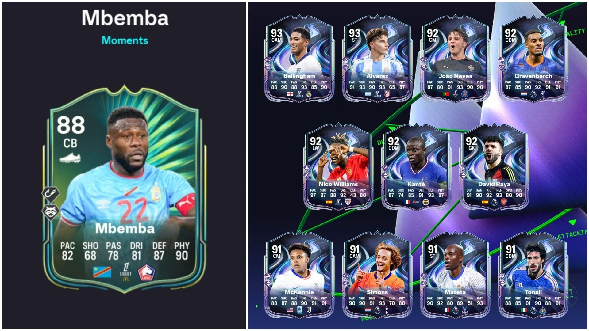 EA FC 26 Chancel Mbemba Moments SBC: The Ligue 1 defender has received a cheap and overpowered special item